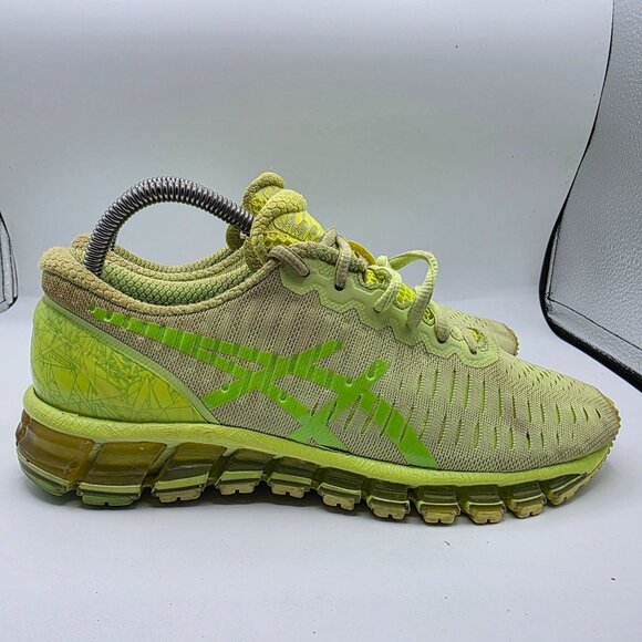 Asics Gel Quantum 360 Womens Size 8 Yellow Running Shoes Athletic Casual Walking - Picture 12 of 14